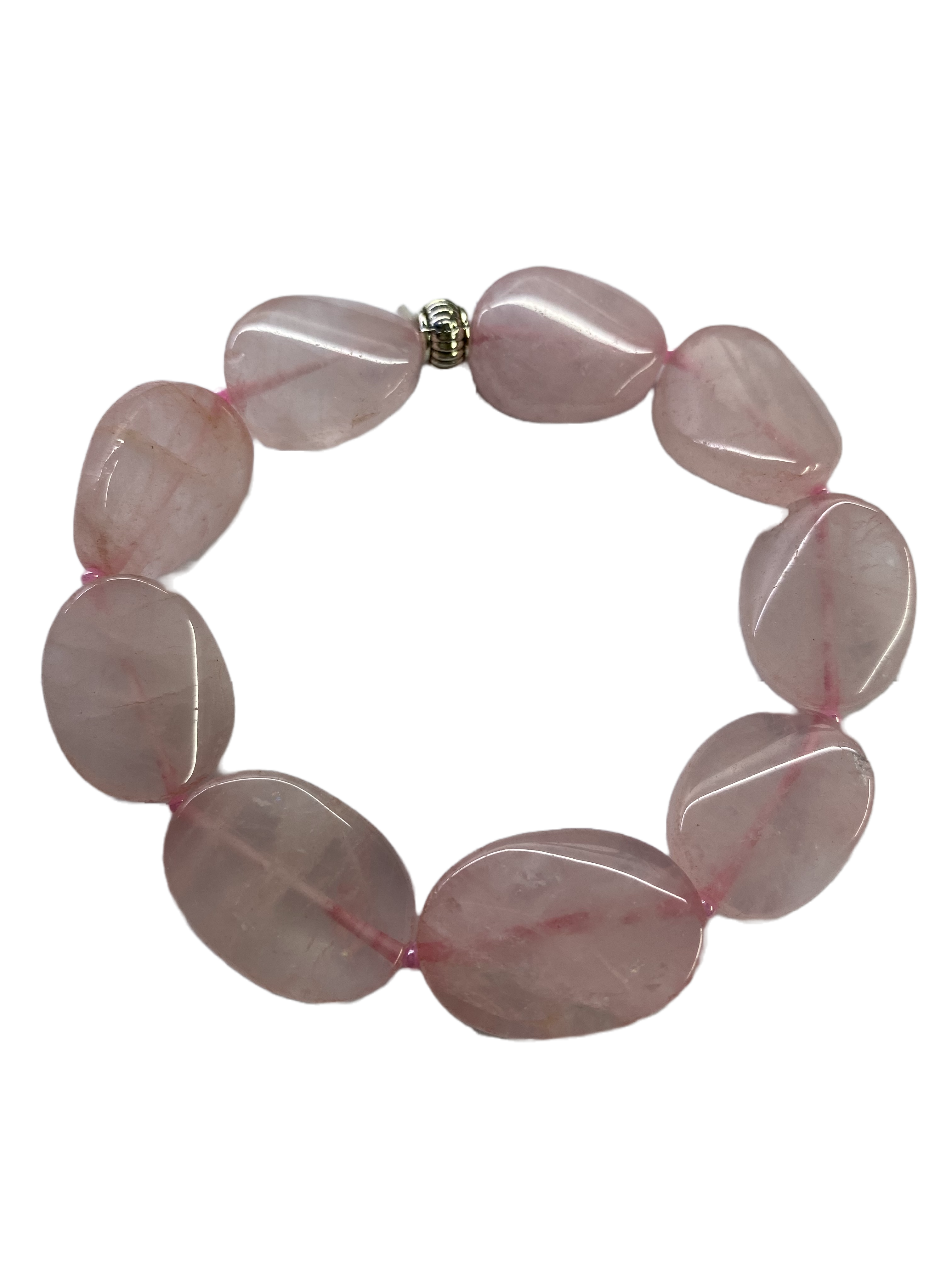 Rose quartz Spiral Shaped Bracelet